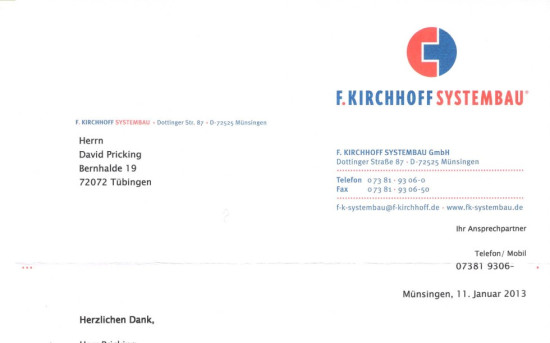 Weihnachtsevent F.Kirchhoff Systembau GmbH
